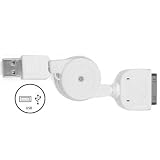 Vanco USB to iPod Dock Connector Retractable Cable