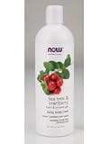 NOW Foods - Tea Tree/Cran. Bath & Shower Gel 16 oz