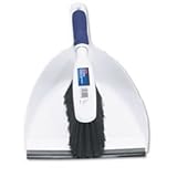 Duster Brush with Plastic Dustpan, White