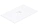 Monoprice Keystone Wall Plate - 1 Port, Single Gang, Screws Included, White