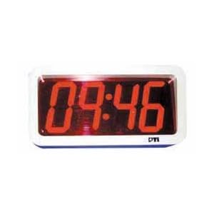 PTI DIG-4B Black Digital 4 Led Electric Wall Clock by PTI