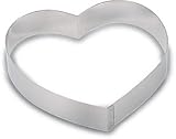 Review Martellato  / Heart Shaped Cake Ring Heavy Duty Stainless Steel.5.5