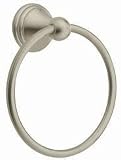 Moen DN8486BN Inspirations Towel Ring, Brushed Nickel
