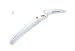 SKS SHOCKBOARD 26" FRONT SUSPENSION FORK MOUNT FENDER WHITE.