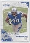 Ndamukong Suh RC - Detroit Lions (RC - Rookie Card) 2010 Score Football Card - NFL Trading Card in Screwdown Case