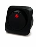 Cal Term 40600 25Amp Rocker Red