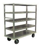 Carter Hoffmann T724 - China/ Silver Transporter w/ Open Design, (4) 27x72-in Shelves