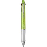 Pilot Dr. Grip 4+1 Multifunction Ballpoint Pen + Pencil, Assorted Color Inks, Lime Green Barrel, 1-Pack (36227)