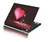 Laptop Notebook Skins Sticker Cover H493 Glowing Heart (Brand New with 2 FREE touch pad decals)