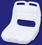 GARELICK COMPACT ROTO MOLDED HELM SEAT-WHITE