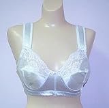 Contessa Di Roma 2059 Full Figure Softcup Bra Lace Trim Wide Strap Support. Sizes 34-44 B-C-D-DD-DDD