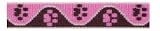 Lupine Adjustable H-Style Harness 1/2 in. x 12 in. x 20 in. - Tickled Pink