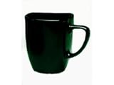 Fusion Black Squared Mugs - Set of 6 by Ten Strawberry Street