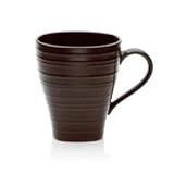 By Mikasa- Swirl Chocolate Square Mug, 14 oz.
