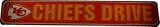 NFL Kansas City Chiefs Street Sign