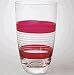 BLOCK Tier Red High Ball Glass Set 4