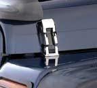 Rampage Products Hood Catch Kit Rock Runner Billet Cast Stainless Steel Jeep Wrangler 1997 to 2006 ALL