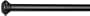 Umbra Capella 88-Inch-to-120-Inch Drapery Rod, Burnished Black