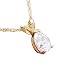 14K .33 CT Pear Shaped Diamond Pendant
