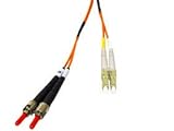 3m Multimode LC/ST Duplex Cable W/ Clips, Networking Cable, Networking, Computers