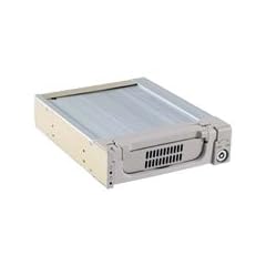 DTK Laufwerks-Geh�use (Wechselrahmen) 8,9 cm (3,5 Zoll) HDD SATA I/II beige/wei�