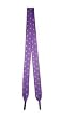 Foot Galaxy 45" Purple with White Dot Printed Shoe Laces