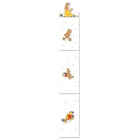 Great Gizmos Bunnykins Wooden Height Chart (White)