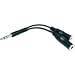 Electronics : Hosa YPP118 6 inch balanced jack headphone splitter (NEW)