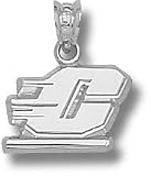 Central Michigan Chippewas Motion C 3/8 Charm - Sterling Silver Jewelry