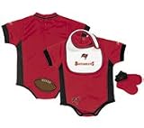 NFL Infant Clothing - Tampa Bay Buccaneers Bib and Bootie Set