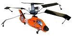 Cox Free Flight Glow Power Helicopter US Coast Guard