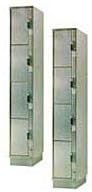 Secura Coin Locker, Triple Tier Coin Operated Locker, Cl3T121824, Description: 3 Tier Coin Op Locker, W X D X H: 12 X 18 X 24, Option B: 1 Quarter Operation, Color: Electric Blue, Cl3T121824
