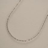 造幣局検定刻印入 純プラチナ(Pt999)スペアースクリューチェーンネックレス (45cm2.1g) この重さでこの価格!