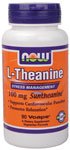 L-Theanine by NOW Foods - Mental Fitness (100mg - 90 Vegetarian Capsules)