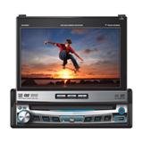 Dual XDVD9101 AM/FM/DVD Receiver with 7-Inch Motorized LCD, Touch Front Panel Full i-pod via USB (Black)