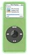 Green Protective Case For iPod Nano