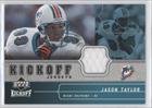 2005 Upper Deck Kickoff Game Jerseys #KJJT - Jason Taylor