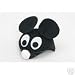 Black Felt Mouse Costume Hat