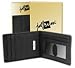 Men`s Black Leather Wallet with Money Clip WT5015