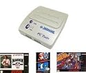 TWIN Video Game System for NES and SNES Plus 4 Great Games (White)