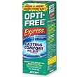 Opti-Free Express Lasting Comfort, No-Rub Contact Lens Solution, 12-Ounce Bottles (Pack of 2)