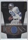 2008 Upper Deck Icons Legendary Icons Jersey Silver #LI2 - Billy Sims/150