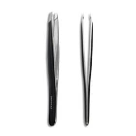 Japonesque Artisan Tweezer, Slanted Black MT-082