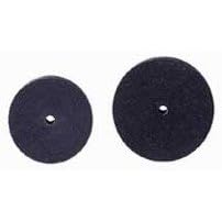 SILICONE CARBIDE ABRASIVE SQUARE EDGE WHEELS 7 8 X 1 8 BOX OF 100 by Grobet