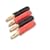 Belkin Blue Series PureAV Gold Banana Plugs, 4 Pack