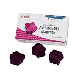 Xerox 108R00606 Magenta Solid Ink (3 Sticks, Phaser 8400-Series Printers) by Tektronix