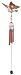 Wind Chime Copper And Gem Garden Decoration Butterfly Porch D&eacute;cor