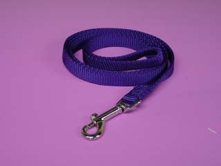 HAMILTON NYLON DOG LEAD HOT PURPLE 5 8 X 4