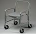 Commode - This rolling commode has a 300 pounds Capacity. Deluxe Commode with 5