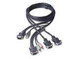 SOHO USB/Dual-Head VGA Audio Cable 15ft, Video Cables, Audio and Video